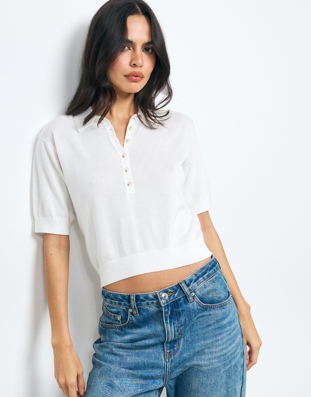 AERE - Abbey SS Knit Polo