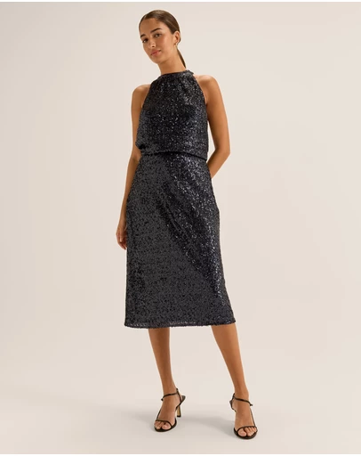 Review - Sasha Sequin Pencil Skirt