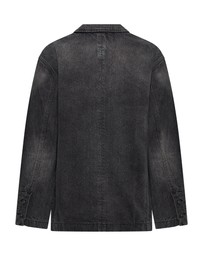 ONE TEASPOON - Worn Black Denim Boyfriend Blazer