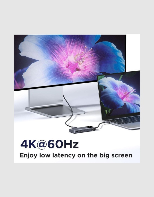 Ugreen - UGREEN Uno 6-in-1 USB-C Hub with Single 4K HDMI output