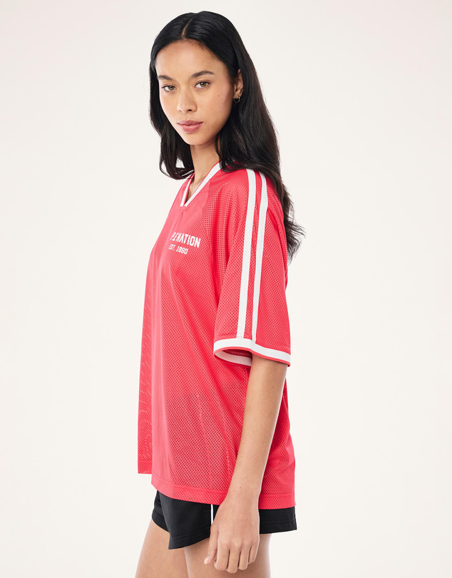 P.E Nation - Phantom Mesh Jersey Tee