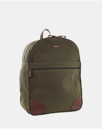 Pierre Cardin - Pierre Cardin Men's Nomad Canvas Backpack