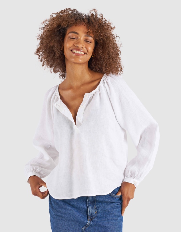 CAMIXA - Poem Linen Blouse