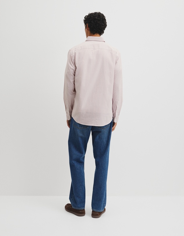 Country Road - Regular Fit Cotton Stripe Shirt