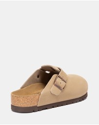 EVERAU - Australian Shepherd Ugg Berrin Cow Suede Upper Loafer Oxfords Flats