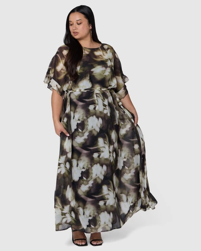 Sunday In The City - Viper Maxi Dress