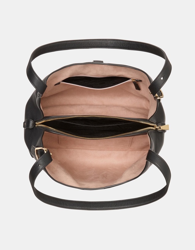 Kate Spade - Deco Pebbled Leather Large Shoulder Bag
