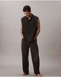 Calvin Klein Jeans - Sleeveless Denim Shirt