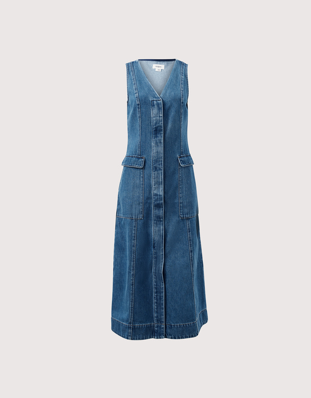 Ceres Life - Taylor Denim Midi Dress