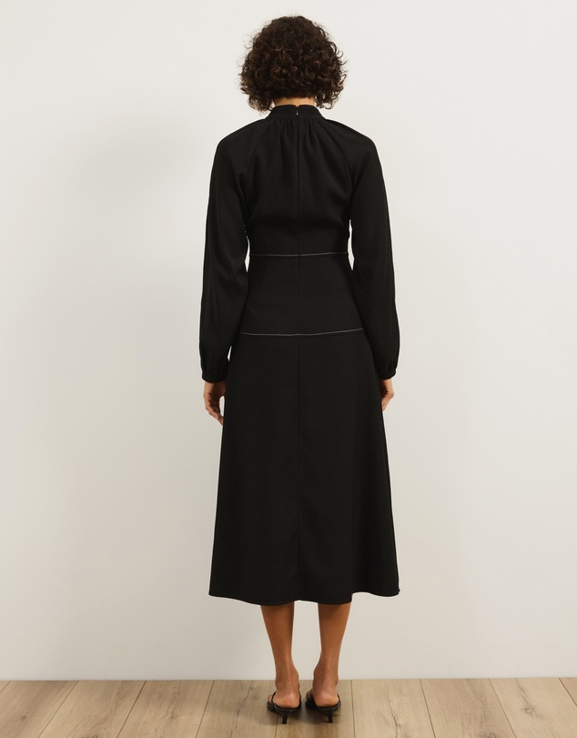 Atmos&Here - Raven Long Sleeve Maxi Dress