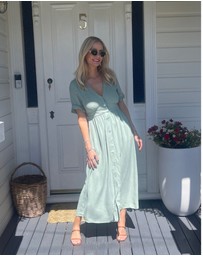 Esther & Co - Korbela Dress - Sage