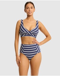 Sea Level Australia - Biarritz Cross Front Multifit Bra Top