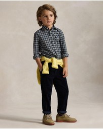 Polo Ralph Lauren - Plaid Cotton Poplin Shirt - ICONIC EXCLUSIVE - Kids