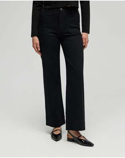 Oxford - Alexa Stretch Patch Pocket Jeans