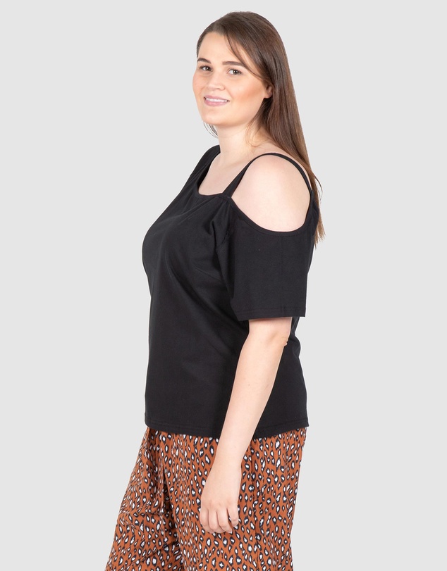 Love Your Wardrobe - Asymmetrical One Shoulder Tee