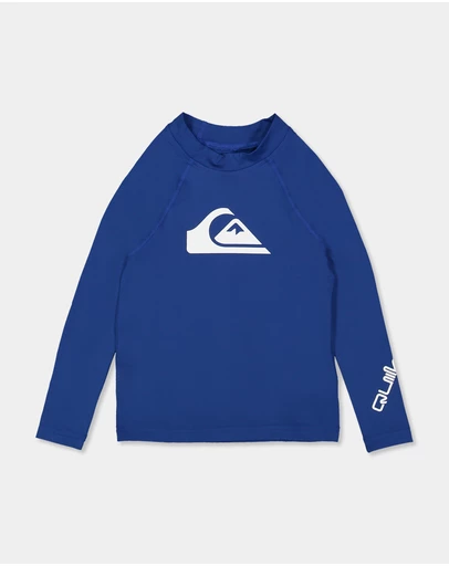 Quiksilver - Boys 2 to 7 All Time Long Sleeve Rash Vest