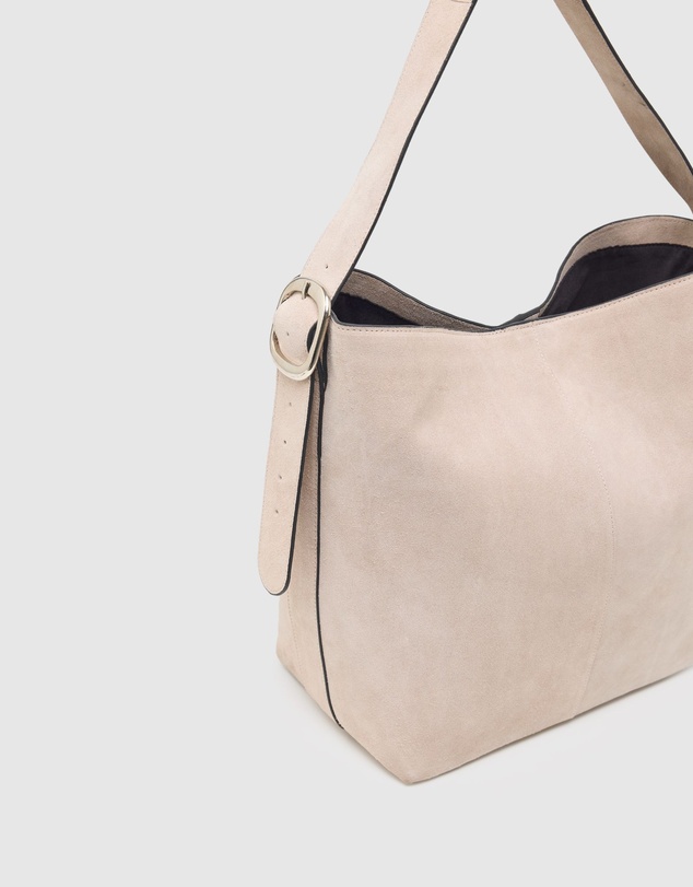 Oxford - Margot Suede Hobo Bag