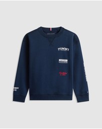 Tommy Hilfiger - Printed Crewneck Sweatshirt - Teens