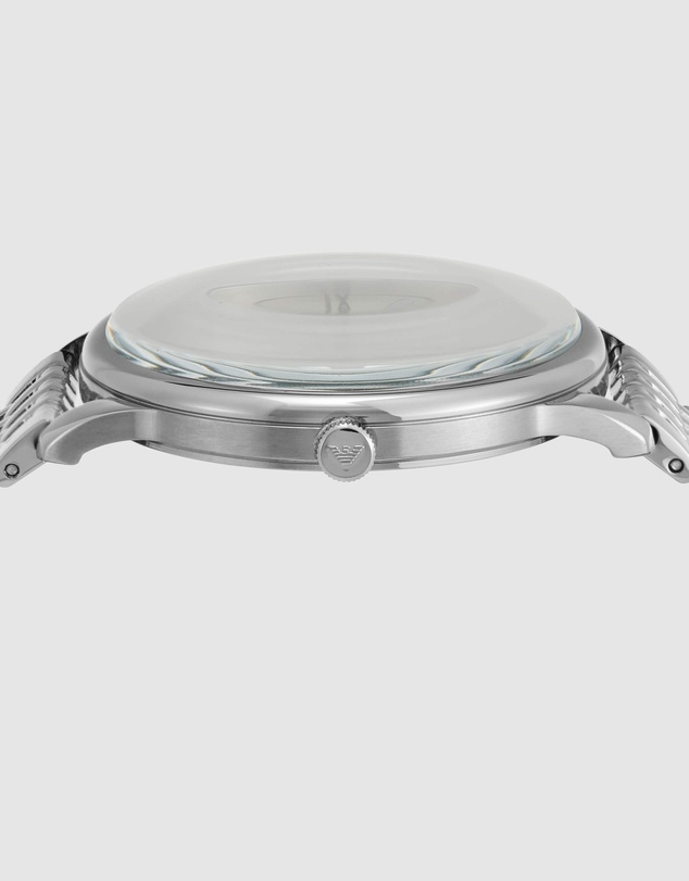 Emporio Armani - Silver Tone Analogue Watch