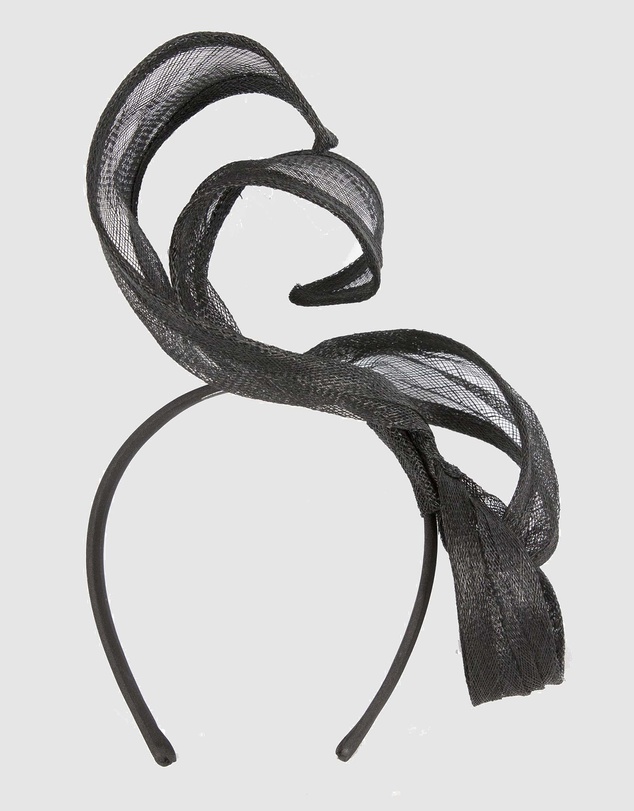 Max Alexander - Sculptured Sinamay Fascinator Headband