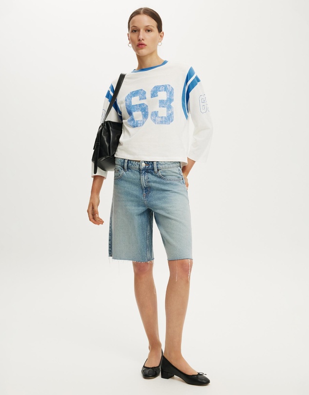 Cotton On - Baggy Denim Short