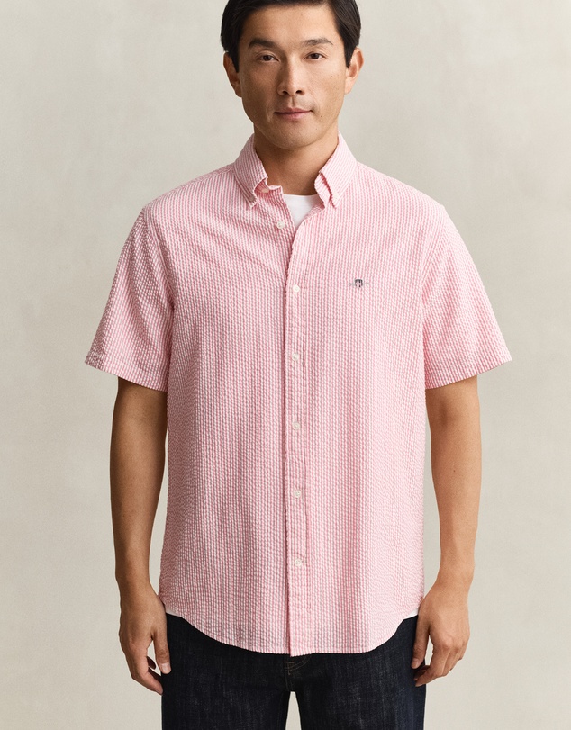 Gant - Seersucker Stripe Short Sleeve Shirt