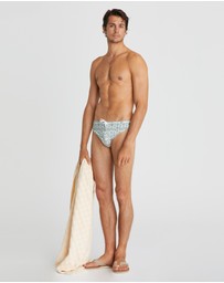 Aqua Blu Australia - Evergreen Racer Briefs