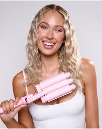 Mermade Hair - 25mm Mini Pro Waver Pink