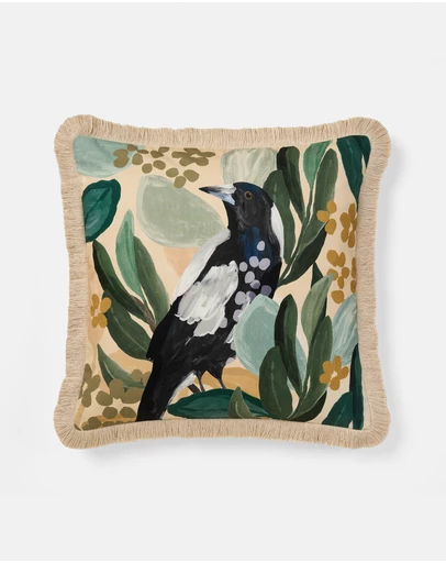 Linen House - Mount Gambier Magpie Filed Cushion