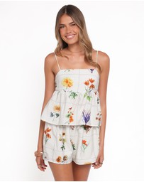 Petal & Pup - Emilie Short Set - Multi Flowers