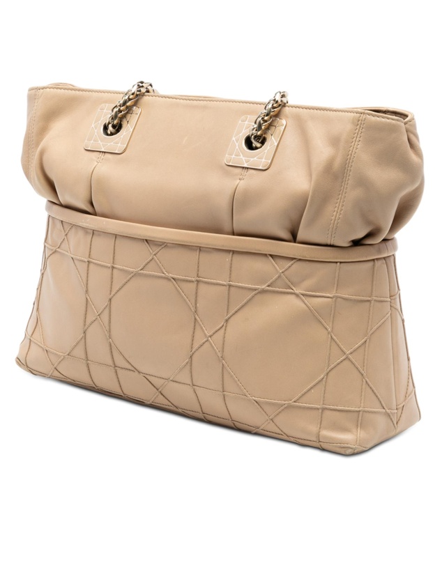 Pre-Loved by Azura Reborn - Pre-Loved Lambskin Cannage Granville Chain Tote