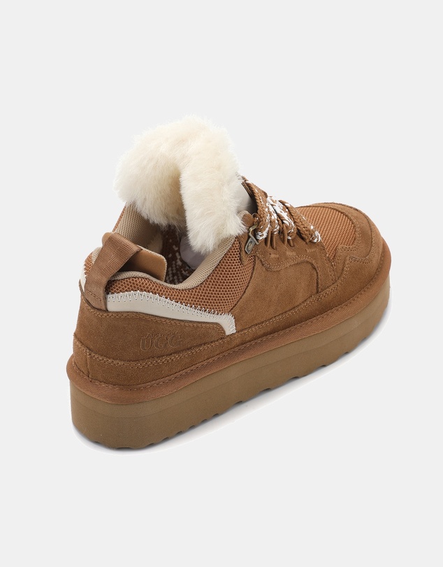 AusWooli Ugg Boots - Hamilton Sheepskin Wool Urban Chic Lace Sneakers