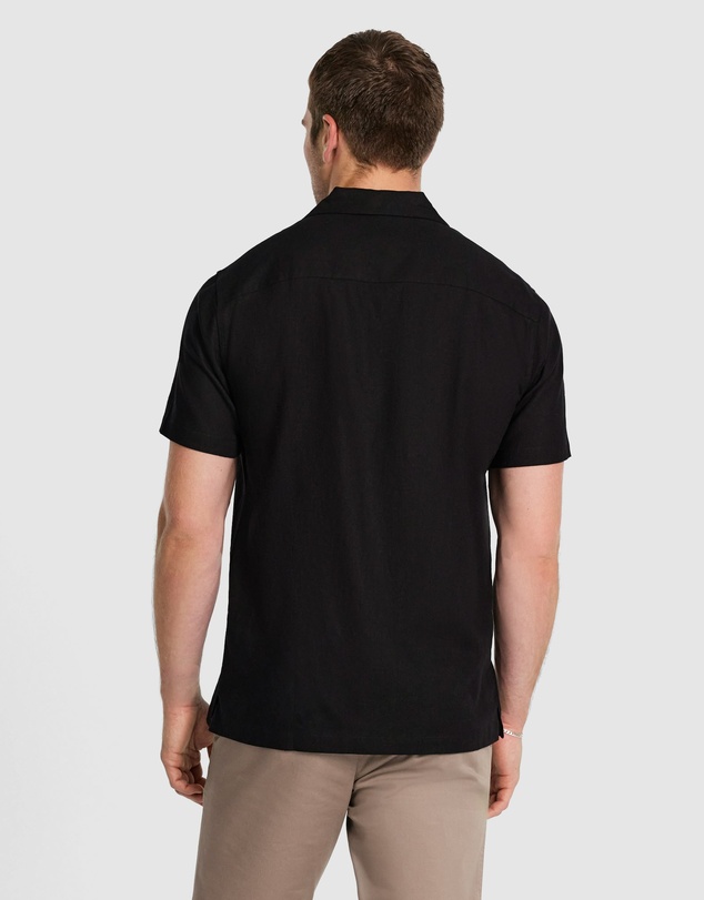 Tarocash - Kota Embroidered Linen Shirt