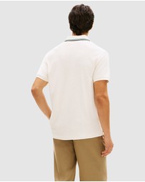 Tommy Hilfiger - Classic Fit Tipped Towelling Zip Polo Shirt