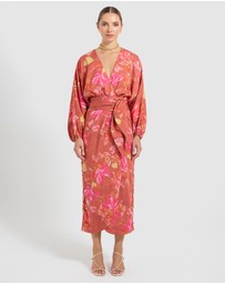 Pasduchas - Ruby Wrap Midi Dress