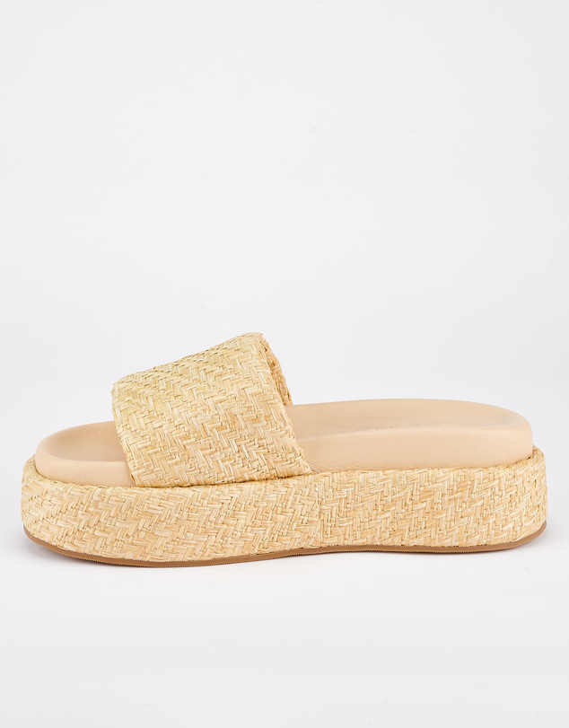 Sol Sana - DUSTIN FLATFORM NATURAL RAFFIA