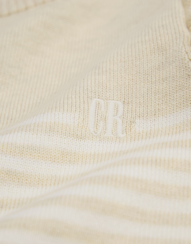 Country Road - Organically Grown Cotton Logo Frilled Knit