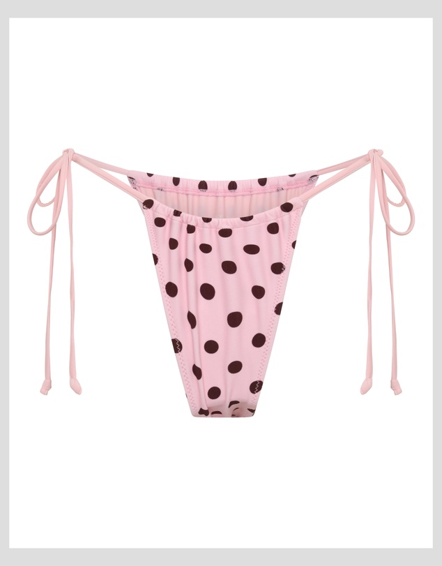 Vacay Swimwear - Rio Bottom Pink Polka