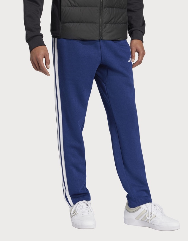 adidas Sportswear - Essentials 3-Stripes Open Hem Fleece Pants Mens