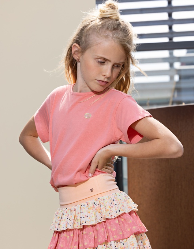NONO - Basic Tee With Embroidery - Kids-Teens