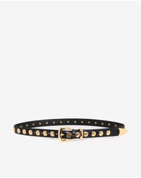Forcast - Kayla Studs Leather Belt