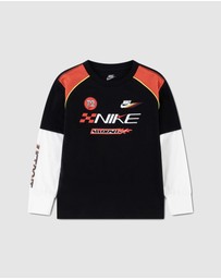 Nike - Sportswear Victory Lap Twofer T-Shirt - Kids