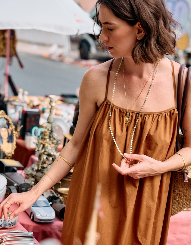 Rachel Jackson - Long Sunburst Chain Necklace