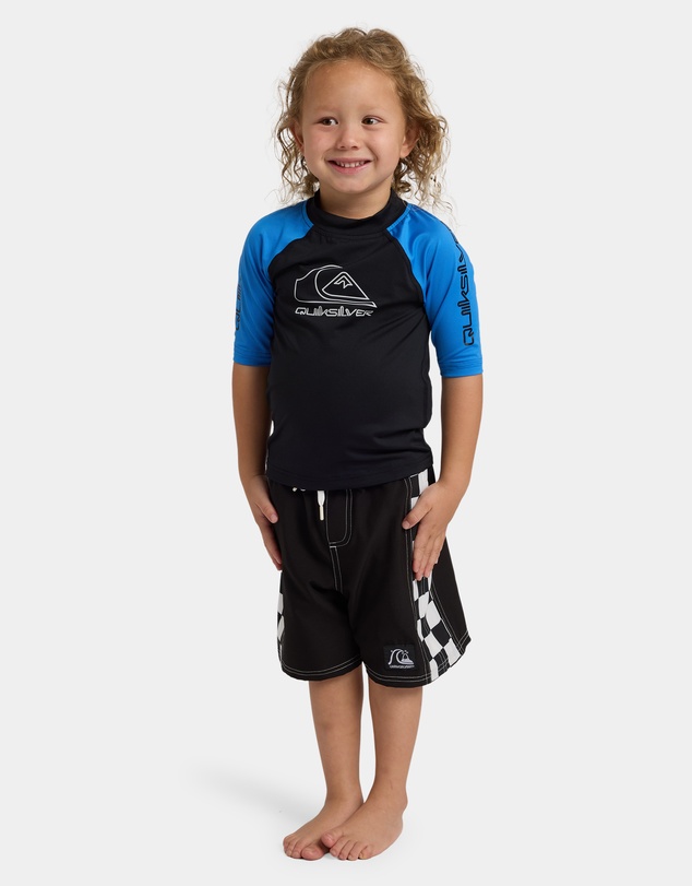 Quiksilver - Boys 2 to 7 On Tour Short Sleeve Rashguard