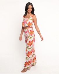 Petal & Pup - Saffra Wide Leg Pants - Everlyn Print
