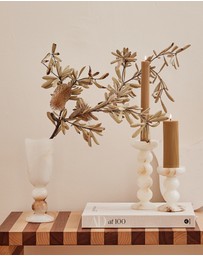 Black Blaze - Orb Vase