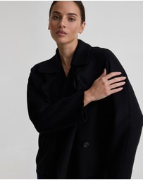 Oxford - Daisy Wool Crop Trench Jacket