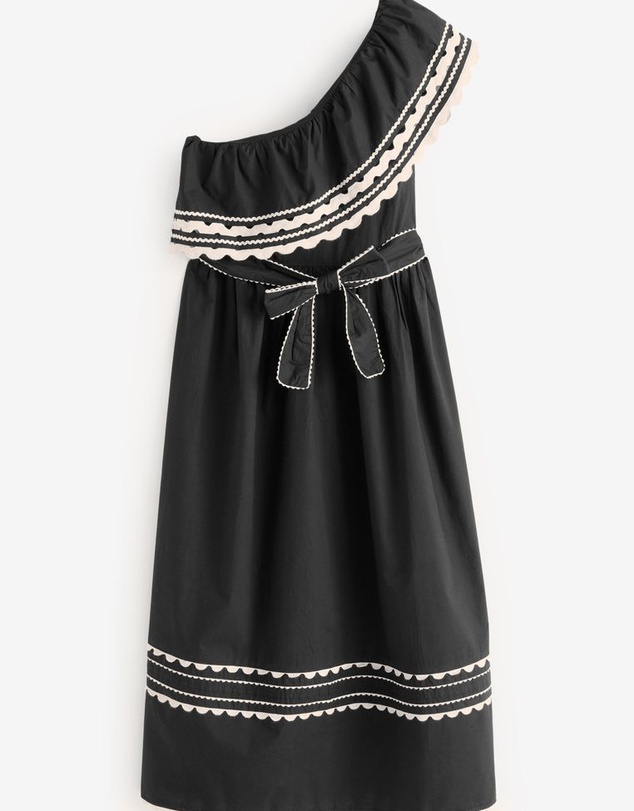 NEXT - One Shoulder Rik Rak Summer Dress