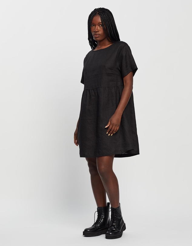 White By FTL - Zavi Linen Dress