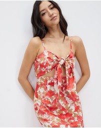Honey and Beau - Venture Out Tie Dress